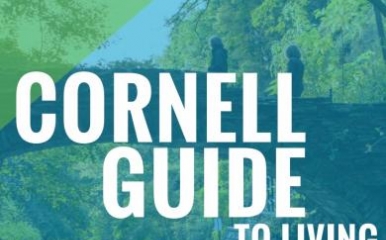Cover photo of the Cornell Guide to Living Sustainably