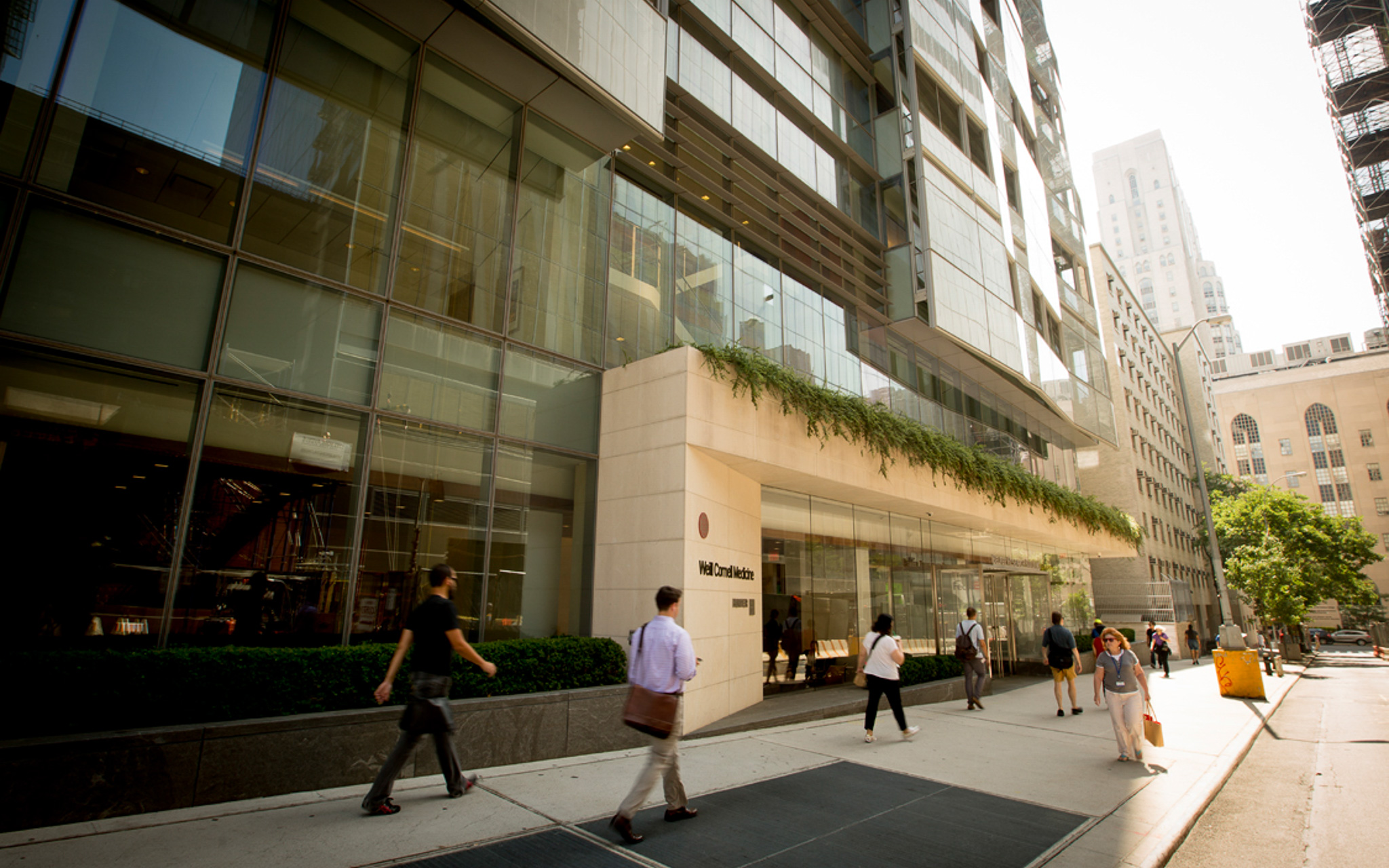 Belfer Research lab entrance