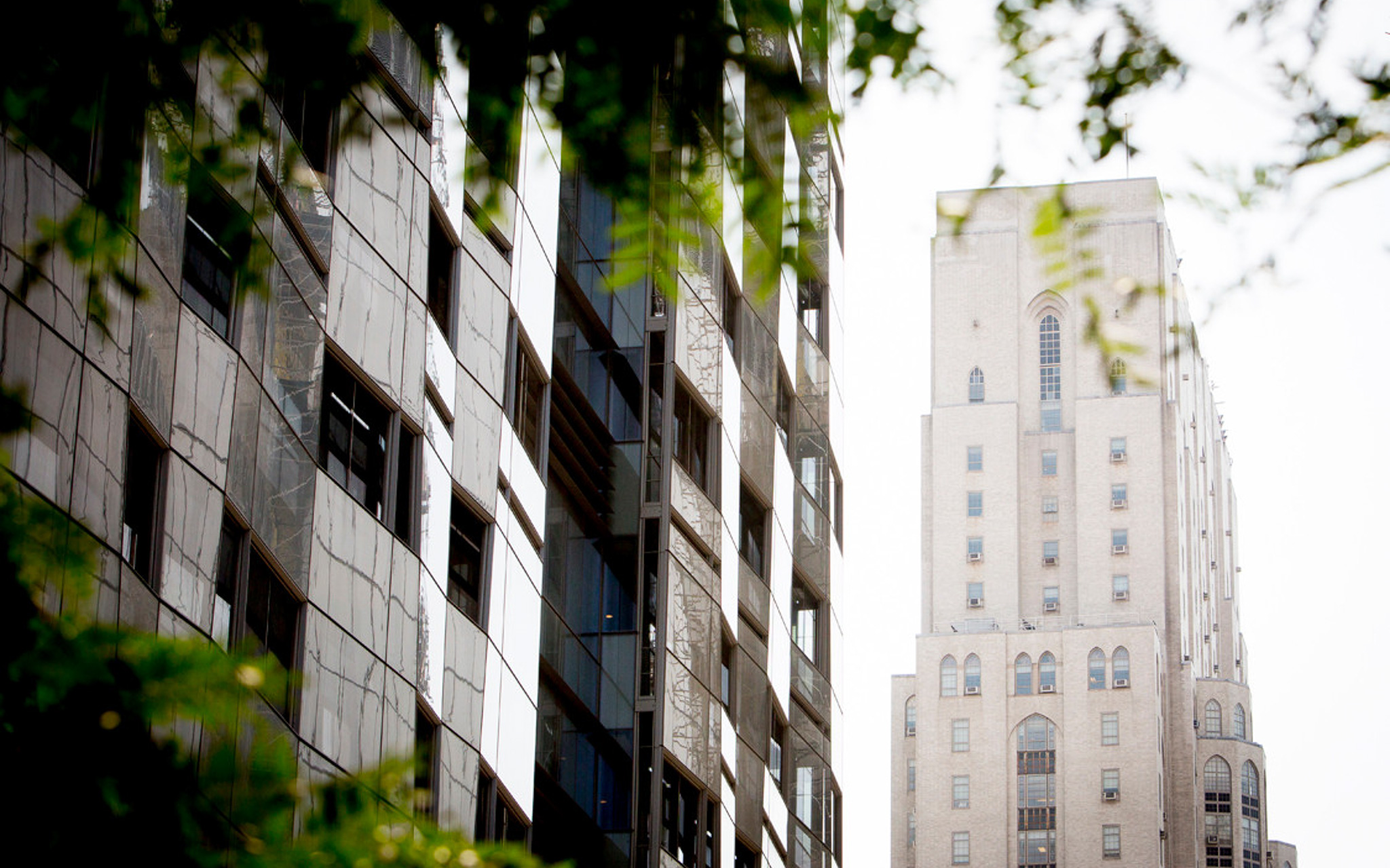Architectural design of Weill Cornell Medical College