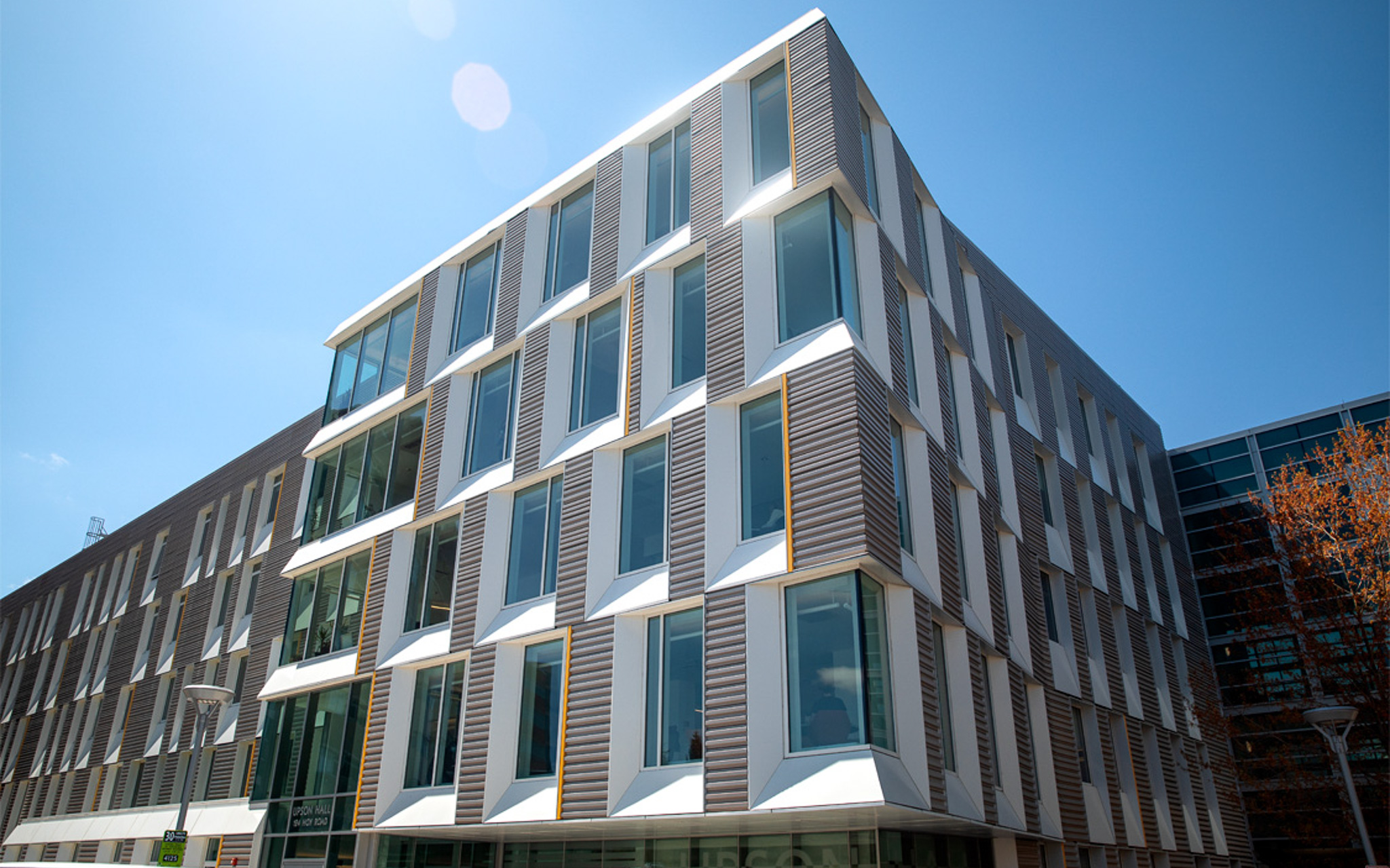 Upson Hall exterior architectural design