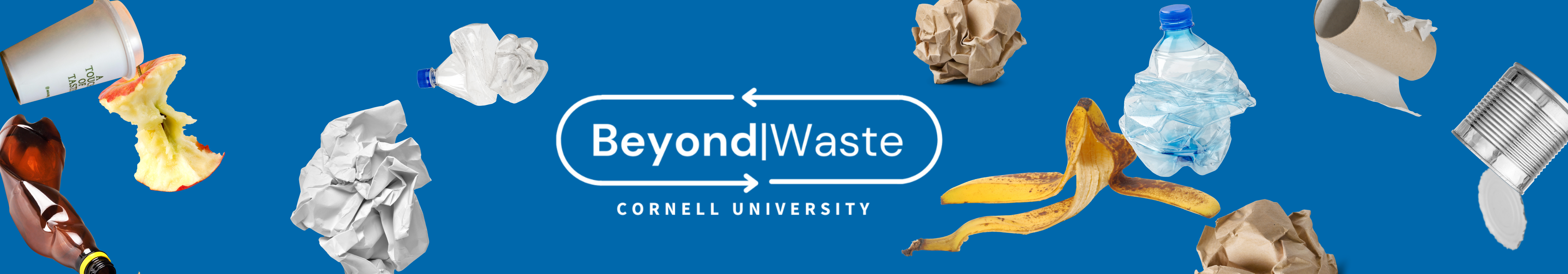 Beyond Waste with circular arrows
