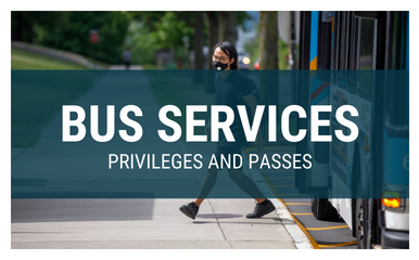 Bus Services: Privileges and passes