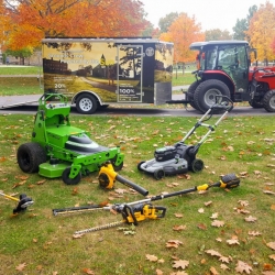 The solar power-generating trailer, developed by the Cornell University Sustainability Design group, shown here on the Arts Quad.