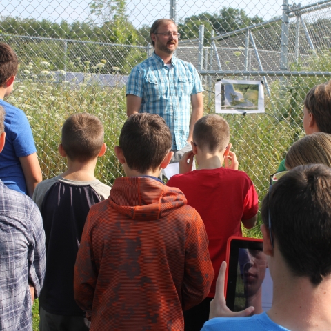 Talking to middle school kids