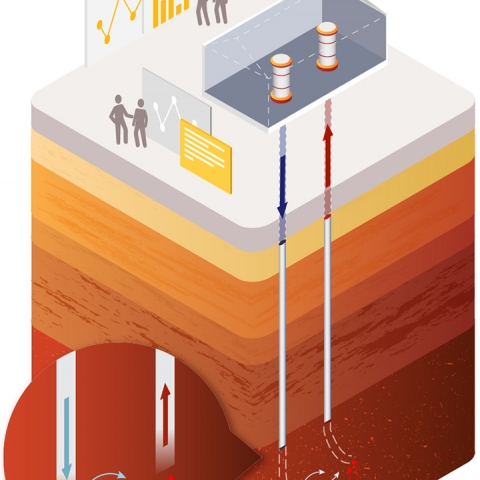 Earth Source Heat graphic