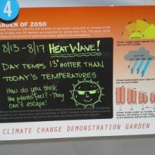 Garden of 2050 signage