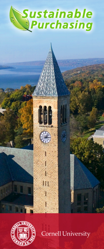Cornell Sustainable Purchasing Brochure